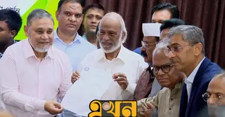রাষ্ট্রপতি পদে মির্জা ফখরুলের মনোনয়নপত্র দাখিল